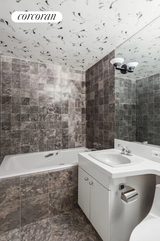 New York City Real Estate | View 37 West 12th Street, 5C | Primary Bathroom | View 7