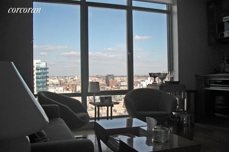 New York City Real Estate | View 1 NORTHSIDE PIERS, 14A | 1 Bed, 1 Bath | View 1