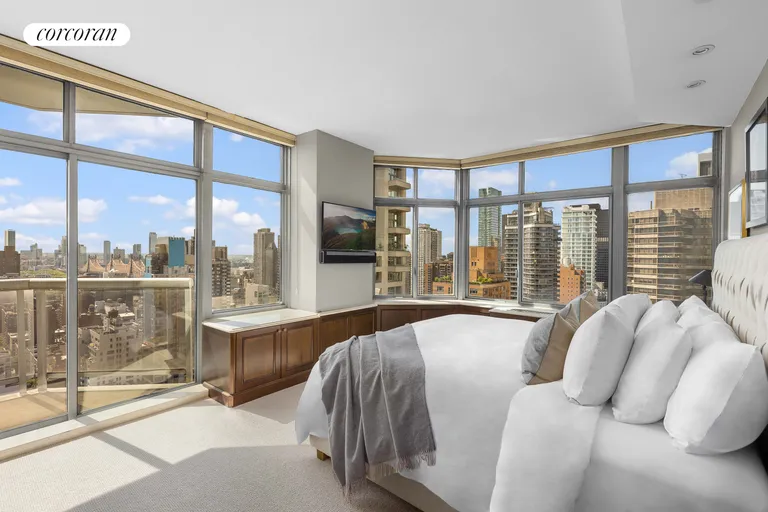 New York City Real Estate | View 188 East 64th Street, 3302 | Primary Bedroom | View 6