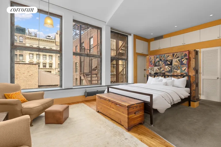 New York City Real Estate | View 55 East 11th Street, 6 | North Facing Primary Suite | View 6