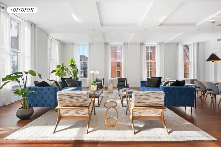 New York City Real Estate | View 60 Warren Street, 3 | Living Room | View 4