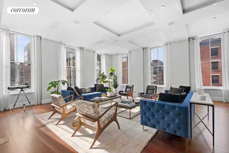 New York City Real Estate | View 60 Warren Street, 3 | Living Room | View 2