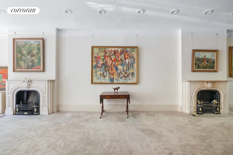 New York City Real Estate | View 157 East 78th Street | Parlor with Fireplace View | View 6