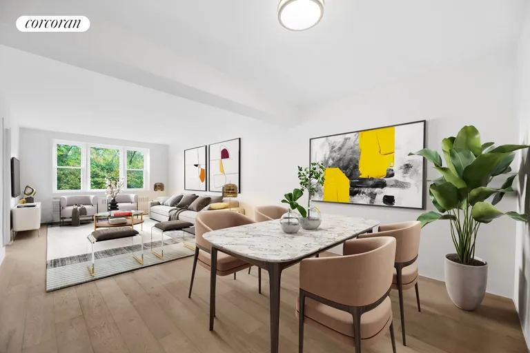 New York City Real Estate | View 2530 Independence Avenue, 1H | 3 Beds, 2 Baths | View 1
