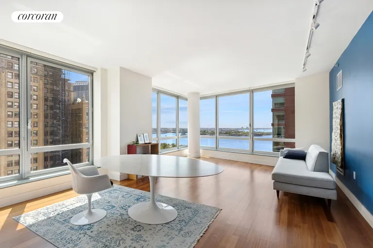 New York City Real Estate | View 30 West Street, 22E | 2 Beds, 2 Baths | View 1