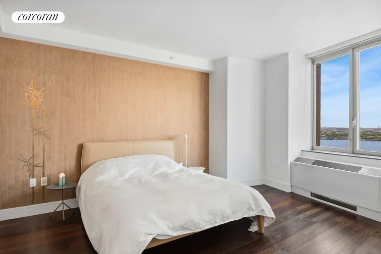 New York City Real Estate | View 30 West Street, 22E | Primary Bedroom | View 6