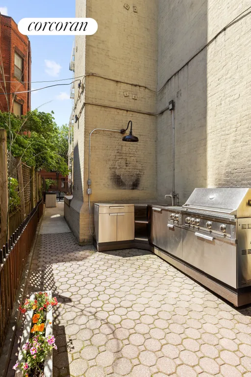 New York City Real Estate | View 275 Clinton Avenue, 34 | Common Outdoor Kitchen | View 17