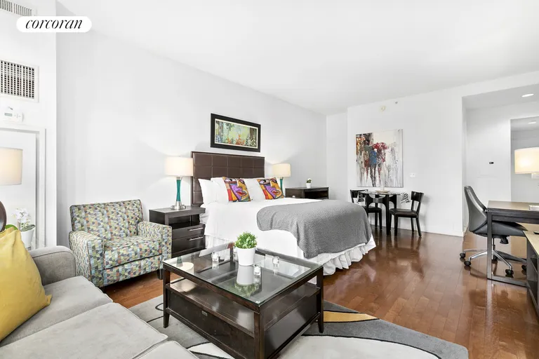 New York City Real Estate | View 1600 Broadway, 16F | Large - Living Room - Bedroom | View 2