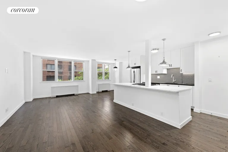 New York City Real Estate | View 201 East 36th Street, 3B | Living Room | View 5