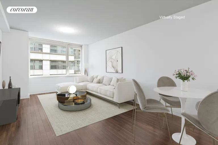 New York City Real Estate | View 100 Riverside Boulevard, 7R | Living Room | View 3