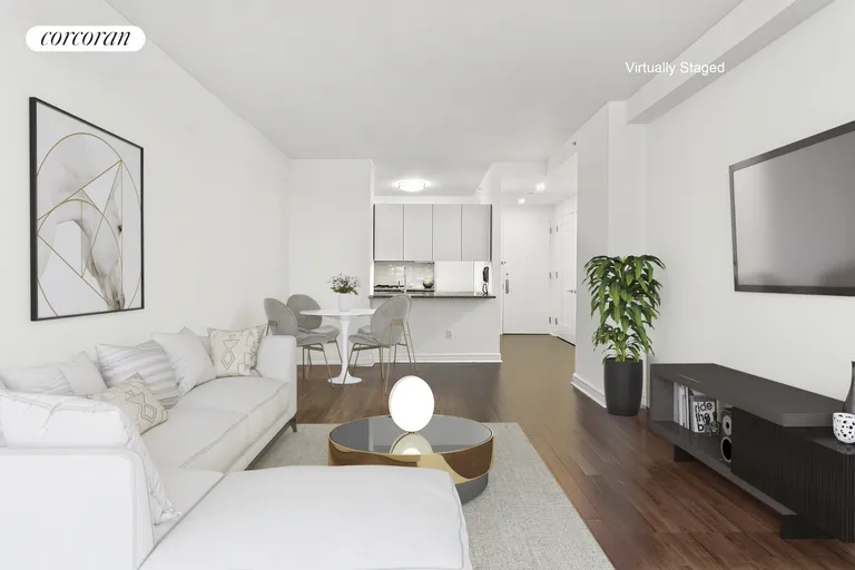 New York City Real Estate | View 100 Riverside Boulevard, 7R | Living Room | View 2