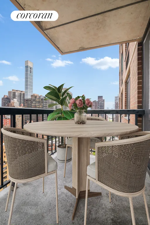 New York City Real Estate | View 300 East 54th Street, 23J | 2 Beds, 1 Bath | View 1