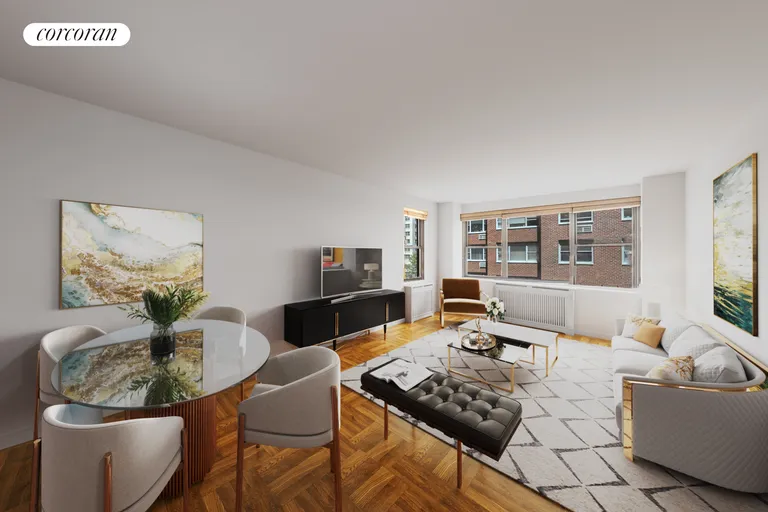 New York City Real Estate | View 420 East 55th Street, 6L | 1 Bed, 1 Bath | View 1