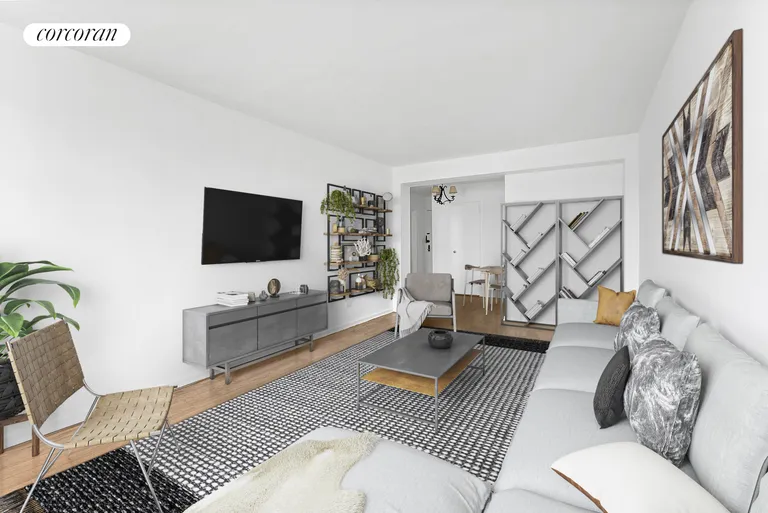 New York City Real Estate | View 330 Haven Avenue, 3K | Living Room | View 3