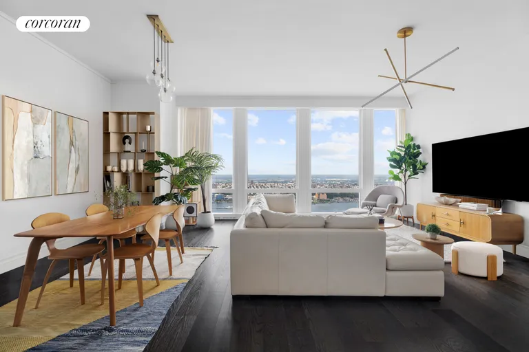 New York City Real Estate | View 35 Hudson Yards, 6902 | 2 Beds, 2 Baths | View 1