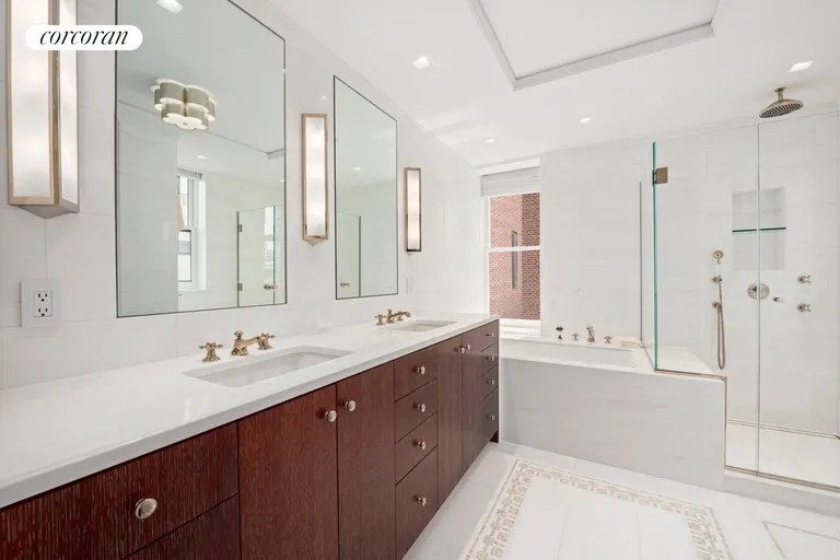 New York City Real Estate | View 47 East 88th Street, 14A | Primary Bathroom | View 6