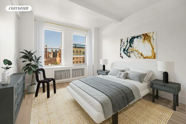 New York City Real Estate | View 235 West 102Nd Street, 10M | Bedroom | View 4