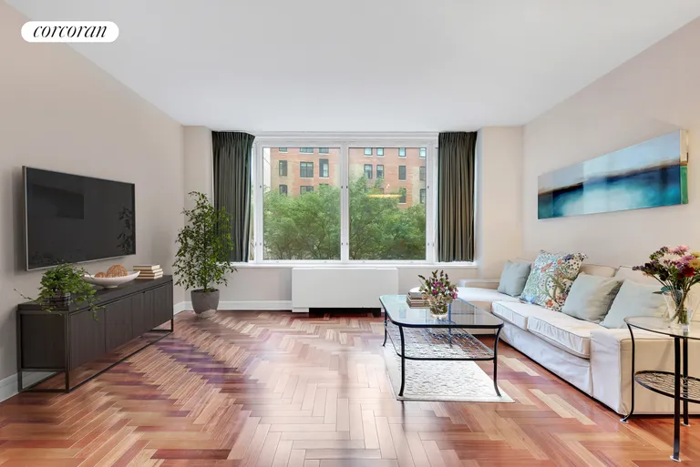 New York City Real Estate | View 220 Riverside Boulevard, 4U | 1 Bed, 1 Bath | View 1