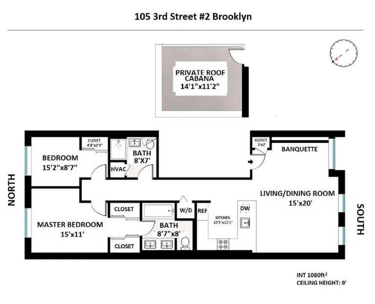 105 3rd Street, 2 | floorplan | View 10