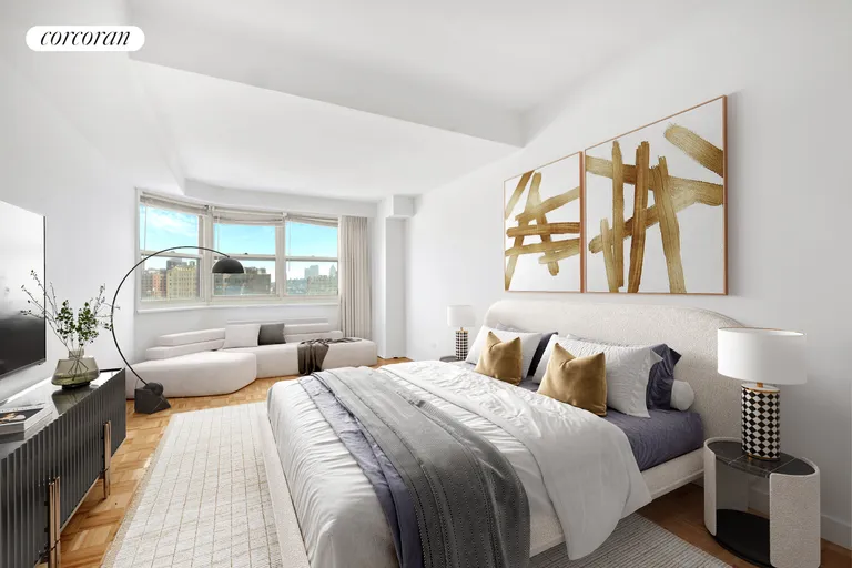 New York City Real Estate | View 15 CHARLES STREET, 15C | Bedroom | View 5