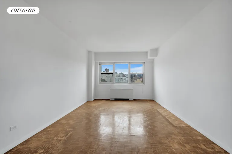 New York City Real Estate | View 15 CHARLES STREET, 16E | Living Room | View 2