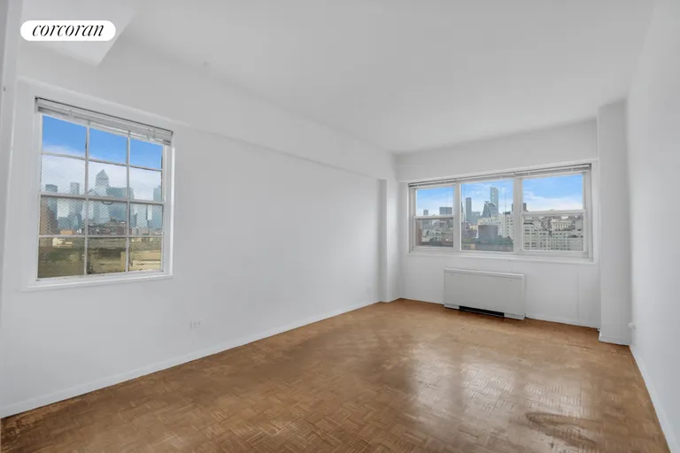 New York City Real Estate | View 15 CHARLES STREET, 16E | Bedroom | View 6