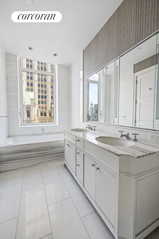 New York City Real Estate | View 30 Park Place, 42B | Full Bathroom | View 10