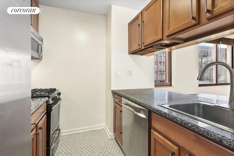 New York City Real Estate | View 393 West 49th Street, 2R | Kitchen | View 4