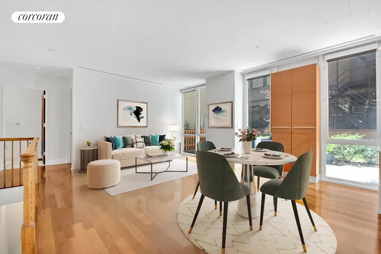 New York City Real Estate | View 130 West 20th Street, 1A | Dining Area | View 5