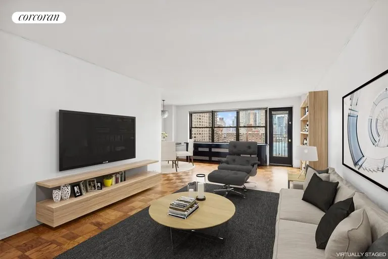 New York City Real Estate | View 205 West End Avenue, 20C | 2 Beds, 2 Baths | View 1