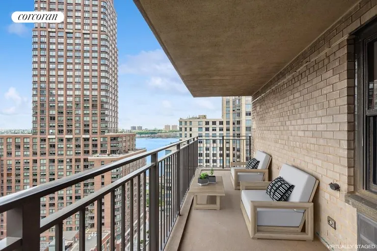 New York City Real Estate | View 205 West End Avenue, 20C | Balcony | View 3