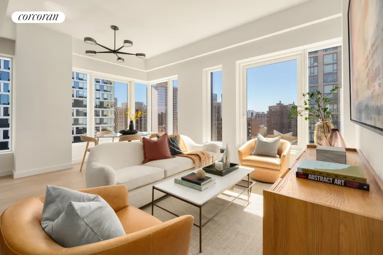 New York City Real Estate | View 202 Broome Street, 12H | 2 Beds, 2 Baths | View 1