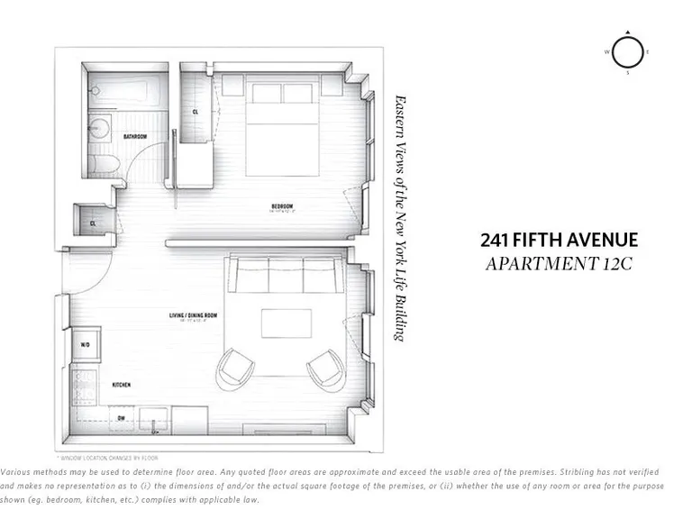 241 Fifth Avenue, 12C | floorplan | View 13