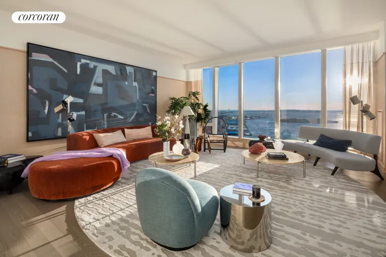 New York City Real Estate | View 252 South Street, 64J | room 1 | View 2