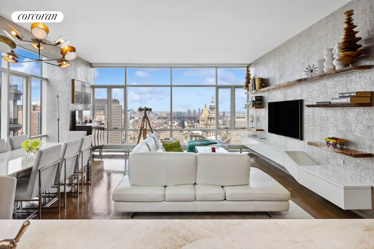 New York City Real Estate | View 5 Beekman Street, 48A | 2 Beds, 2 Baths | View 1