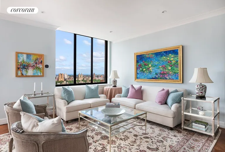 New York City Real Estate | View 200 East 65th Street, 35W | Living Room | View 3