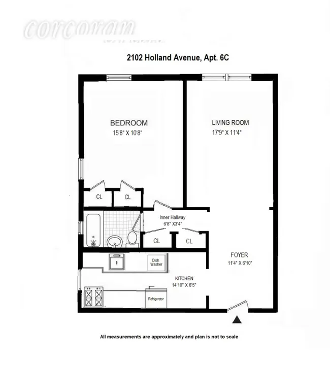 2102 Holland Avenue, 6C | floorplan | View 19