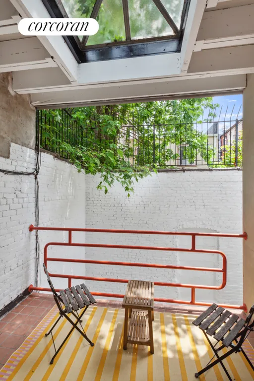 New York City Real Estate | View 222 Madison Street | Balcony off primary bedroom | View 14