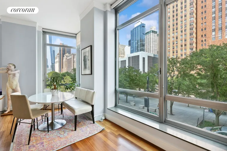 New York City Real Estate | View 30 West Street, 2B | Dining Area | View 3