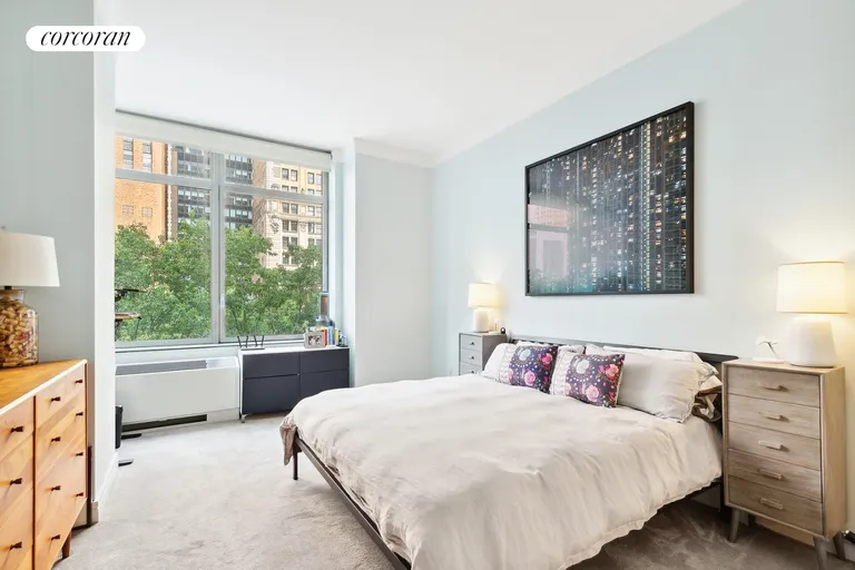 New York City Real Estate | View 30 West Street, 2B | Primary Bedroom | View 6