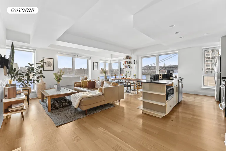 New York City Real Estate | View 440 Kent Avenue, 9B | 3 Beds, 2 Baths | View 1