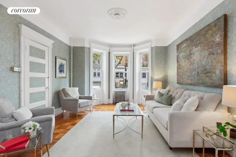 New York City Real Estate | View 244 Windsor Place | Living Room | View 2