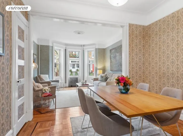 New York City Real Estate | View 244 Windsor Place | Dining Area | View 7