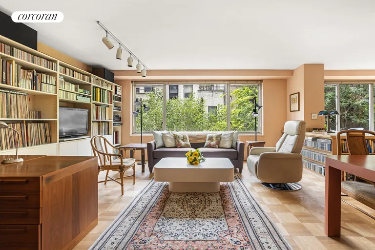 New York City Real Estate | View 315 West 70th Street, 4G | Living room/ Dining Room | View 2