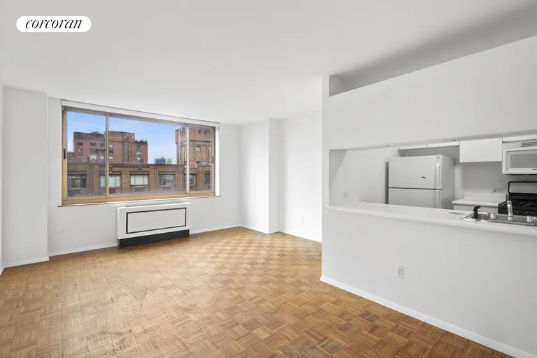 New York City Real Estate | View 250 South End Avenue, 9G | Living/Dinning/Kitchen | View 2
