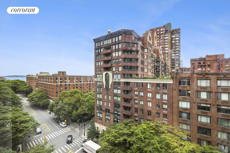 New York City Real Estate | View 250 South End Avenue, 9G | View from Living Room | View 3