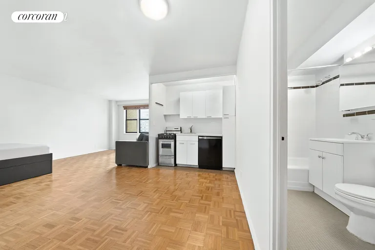 New York City Real Estate | View 145 East 15th Street, 6D | Living and Sleeping Area | View 2