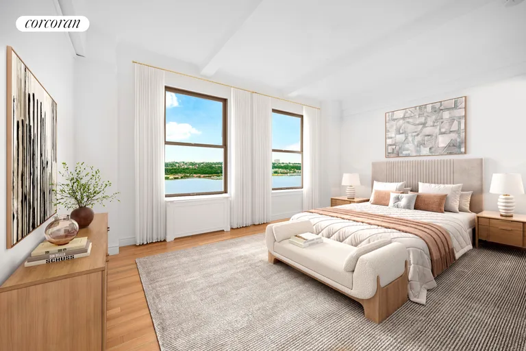 New York City Real Estate | View 340 Riverside Drive, 14B | Bedroom | View 5