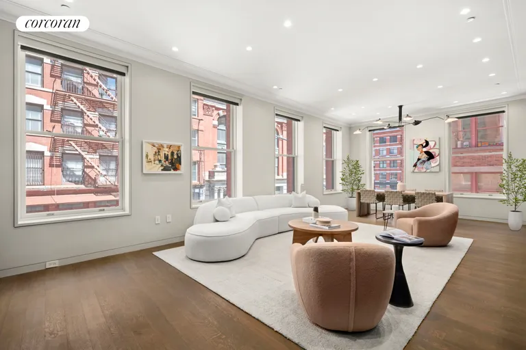 New York City Real Estate | View 7 Harrison Street, 2N | 3 Beds, 3 Baths | View 1