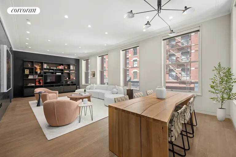 New York City Real Estate | View 7 Harrison Street, 2N | room 4 | View 5